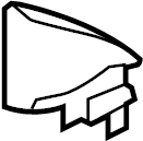 Corner Cover 3C8-837-974-N-9B9 - View 2