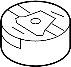 Engine Cradle Lower Insulator 1K0-199-867-T - View 2