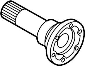 Stub Shaft 0AB-525-284-C