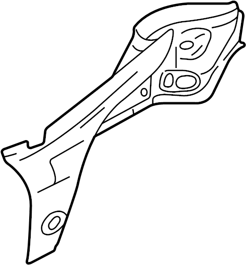 Inner Panel 1J0-809-106 - View 2