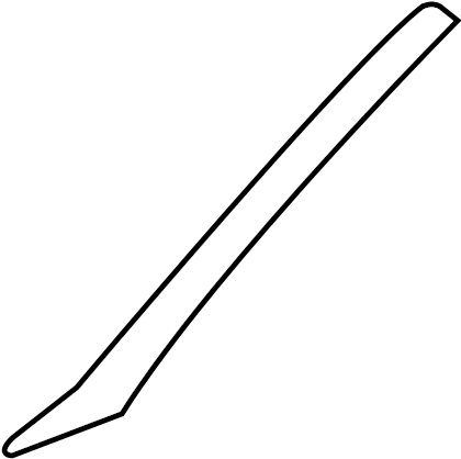 Windshield Pillar Trim 1J0-867-351-E-6K8 - View 8