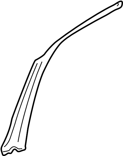 Windshield Pillar Trim 1J0-867-351-E-6K8 - View 7