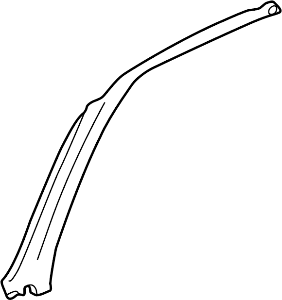 Windshield Pillar Trim 1J0-867-351-E-6K8 - View 6