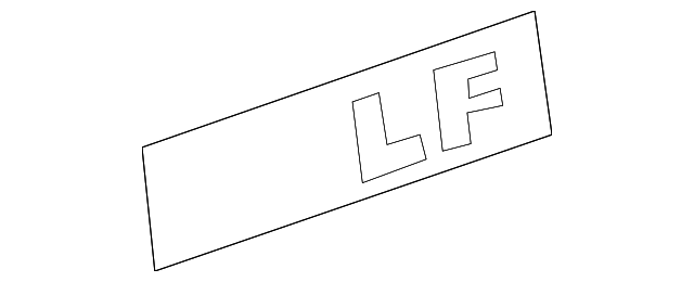 Nameplate 1J0-853-675-Q-739