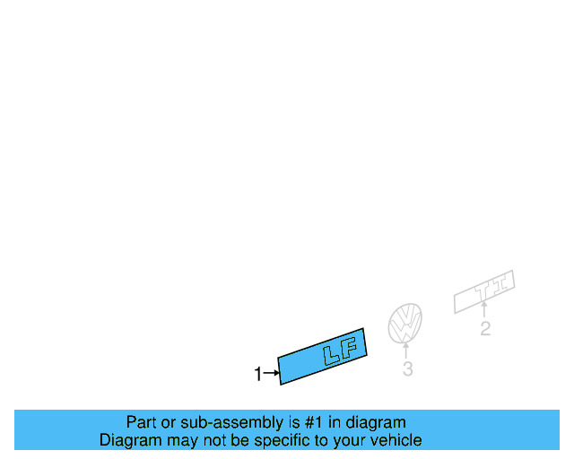 Nameplate 1J0-853-675-C-739 - View 8