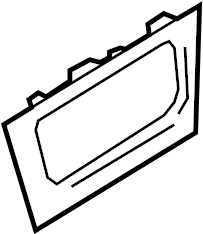 Instrument Panel Bezel 5K0-858-069-P-1QB - View 5