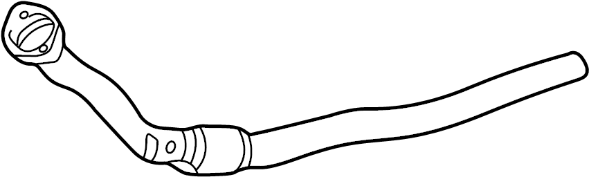 Intermediate Pipe 3B0-253-301-H - View 3