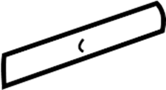 Upper Trim 1J0-858-607-C-1QA - View 5