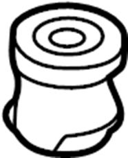 Engine Cradle Front Bushing 8D0-399-415-E - View 8