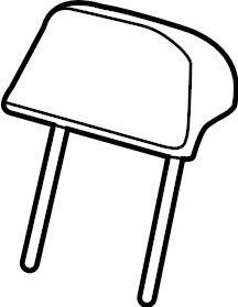 Headrest, Outer 3CN-885-901-D-LI8 - View 8