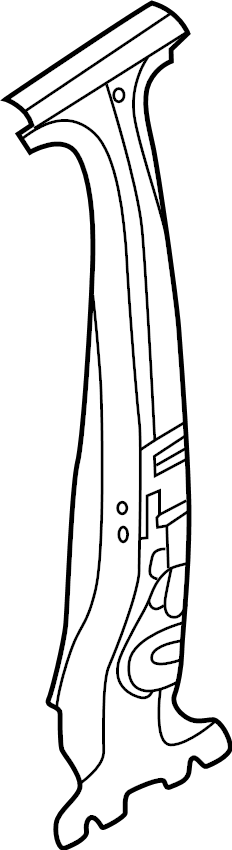 Center Pillar Reinforced 17A-809-220-C