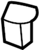 Seat Cushion Pad Grommet 4L0-886-373 - View 2