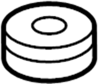 Seat Back Cover Escutcheon 4H0-881-680-B-4PK