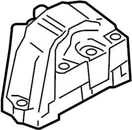 Motor Mount 8J0-199-262 - View 2