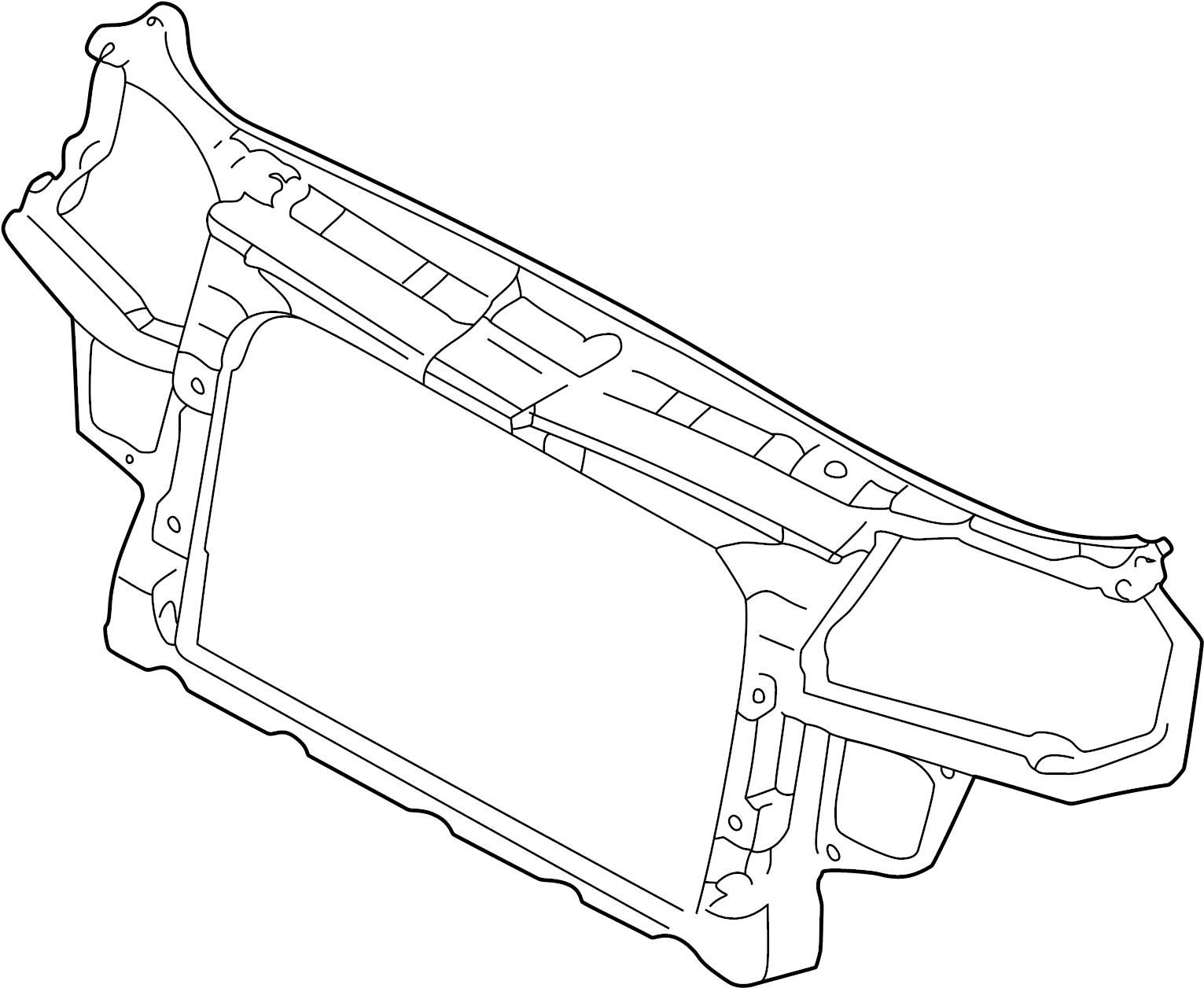 Radiator Support 1J0-805-588-T - View 10