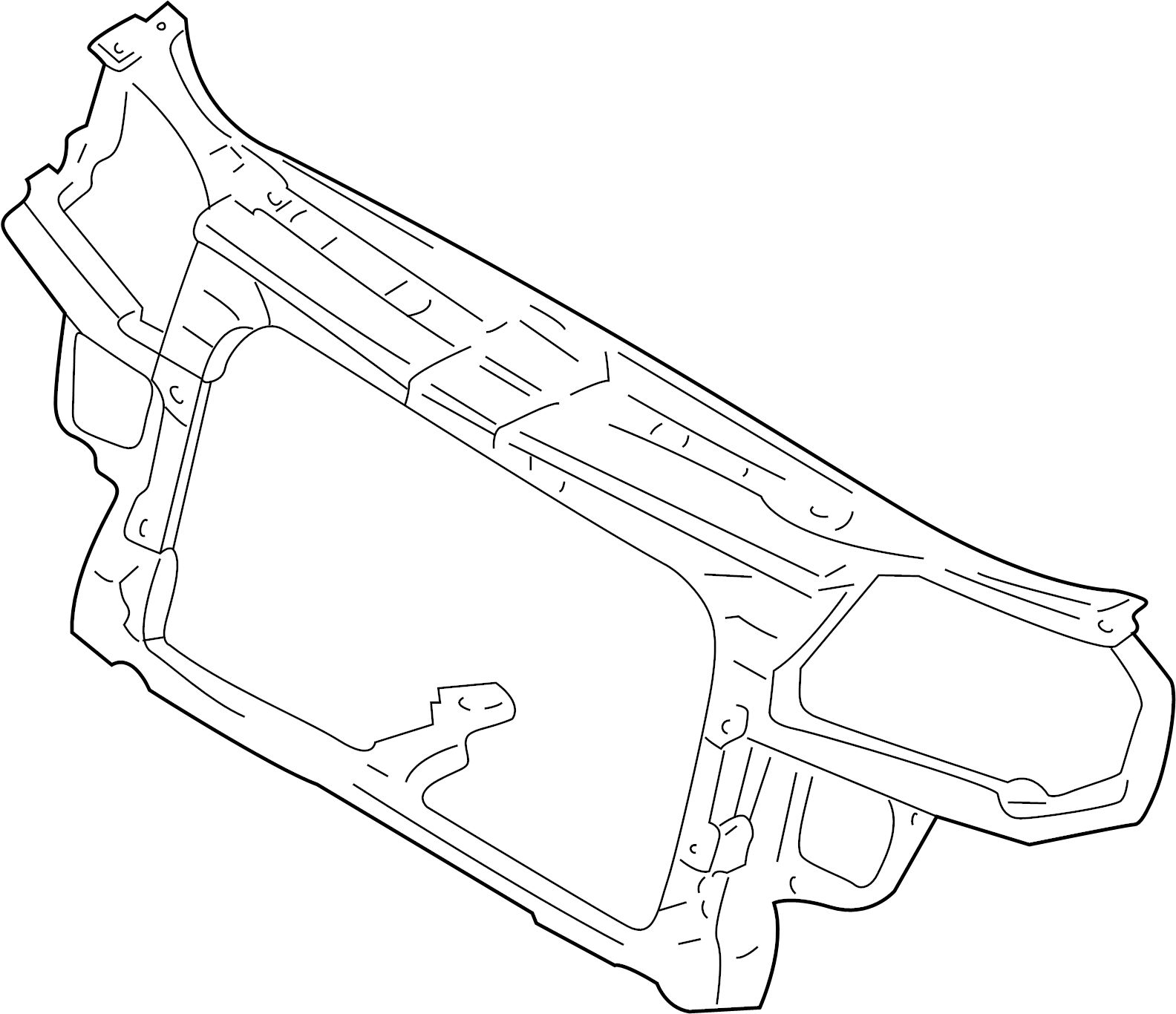 Radiator Support 1J0-805-588-T