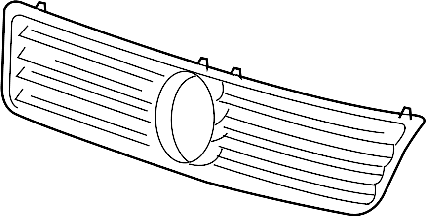 Grille Assembly 3B0-853-651-K-3FZ