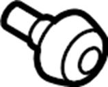 Glove Box Door Bumper 17A-857-363 - View 4