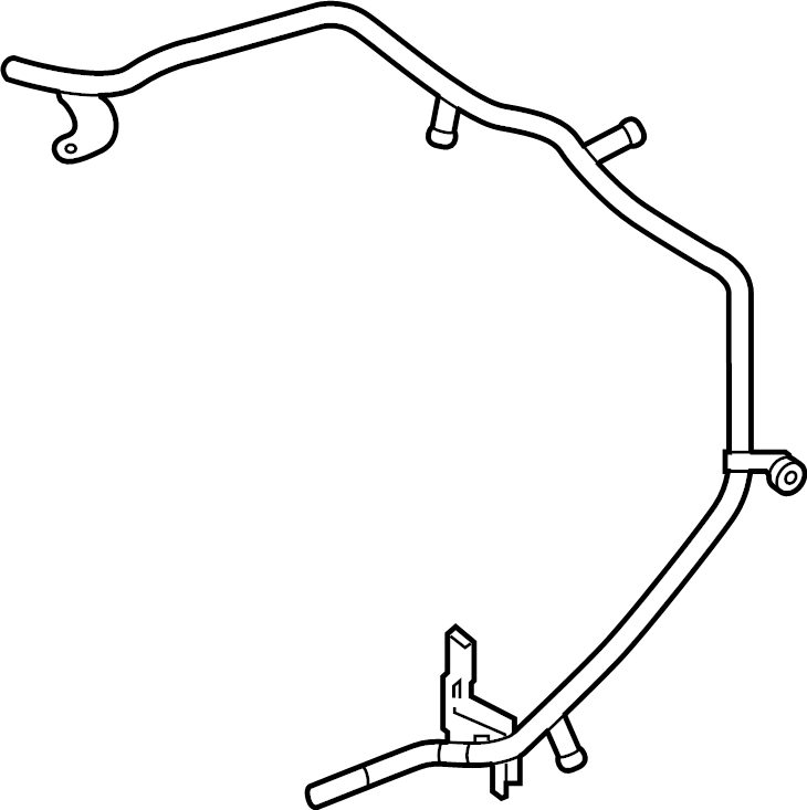 Water Pipe 06K-121-075-BH - View 3