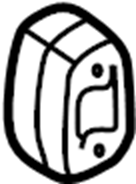 Exhaust System Hanger 1H0-253-147-B