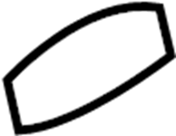 Upper Center Pillar Trim Trim Plate 1K8-853-437-95T - View 4