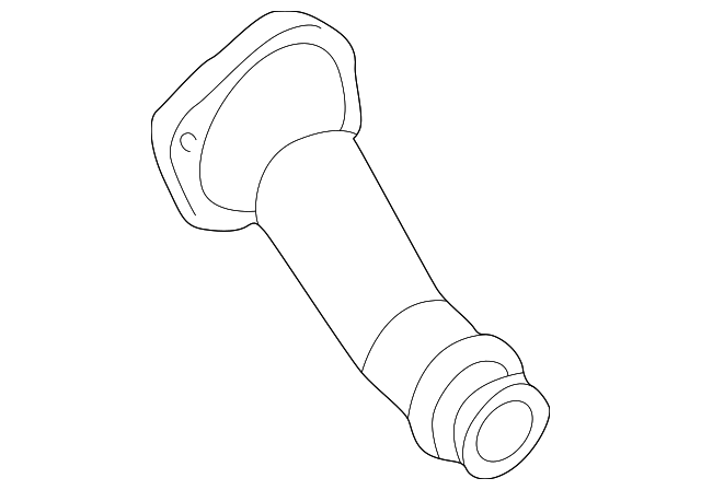 Engine Coolant Thermostat Housing 06A-121-121-C - View 2
