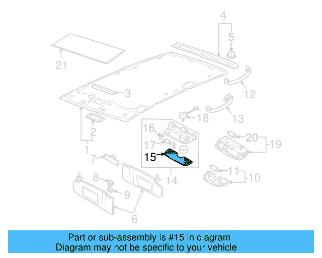 Lens 3B0-947-125-A - View 23