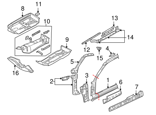 Mount Plate 1J0-802-197 - View 11
