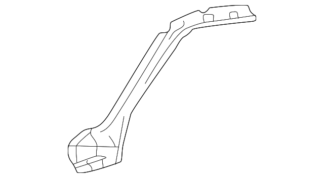 Windshield Pillar 1J0-809-437-D - View 2