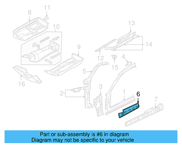 Inner Rocker 1J3-810-600 - View 8