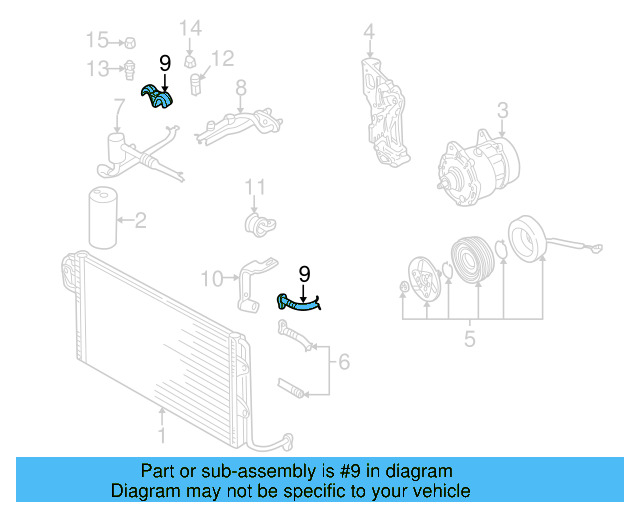 AC Line Clip 1J0-820-774 - View 24
