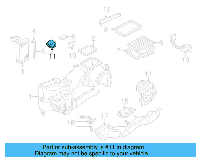 Expansion Valve Insulator 1H0-820-692-01C - View 11