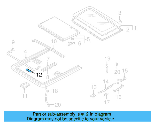 Motor Cover 1J0-877-829-A-2PK - View 3
