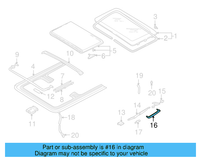 Spacer 8D5-877-421 - View 8