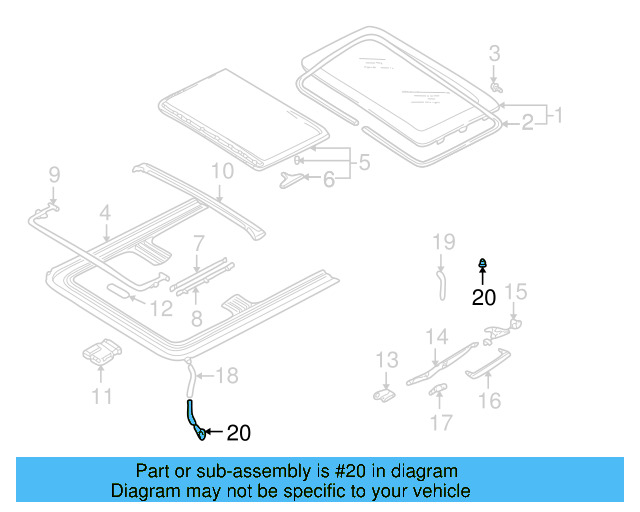Drain Hose Grommet 8D0-877-242 - View 5