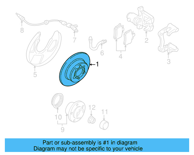 Rotor 2Q0-615-601-H - View 2