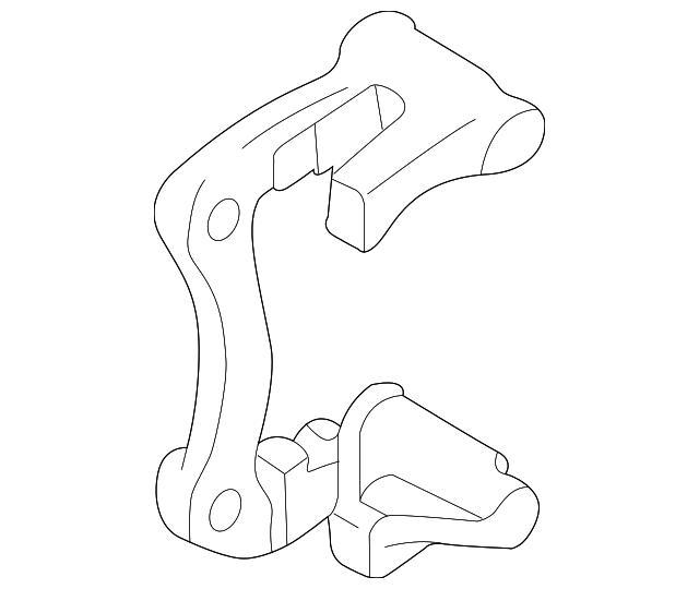 Disc Brake Caliper Bracket 6Q0-615-425-D - View 6