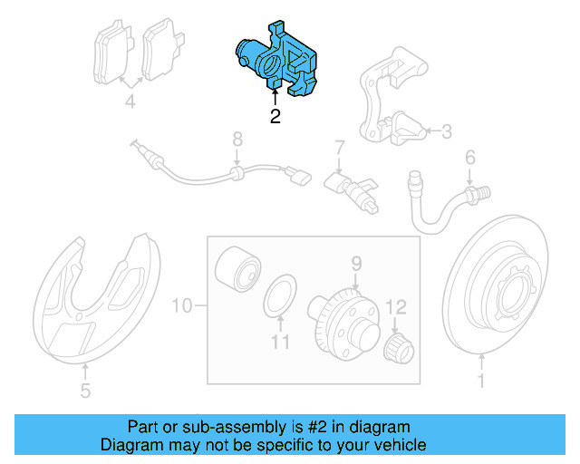 Caliper 1J0-615-424-G - View 4