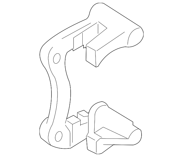 Disc Brake Caliper Bracket 1J0-615-425-F - View 2