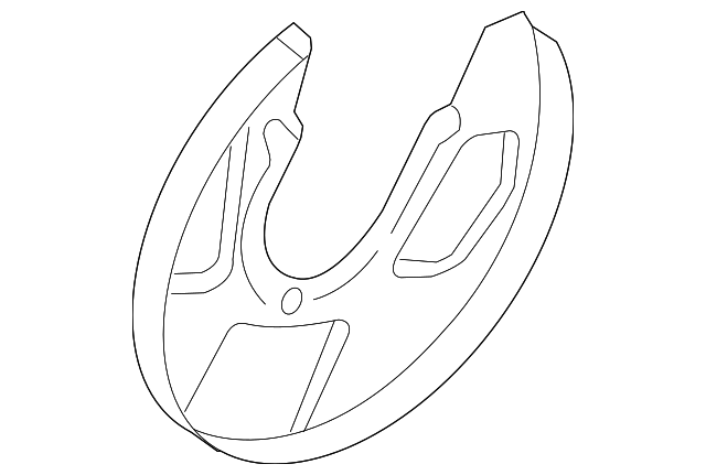 Splash Shield 8L0-615-611 - View 2