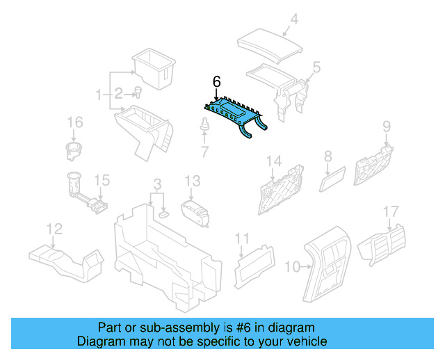 Lower Cover 3C0-864-249-D-9B9 - View 3