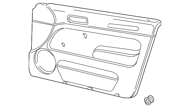 Door Trim Panel 1J4-867-012-CH-JGL - View 4