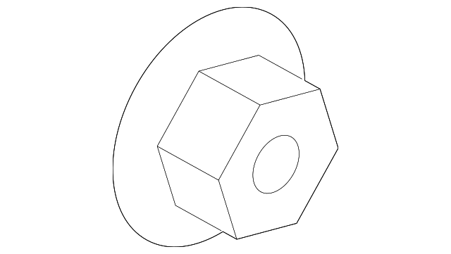 Bumper Cover Support Rail Nut N-910-189-01 - View 50