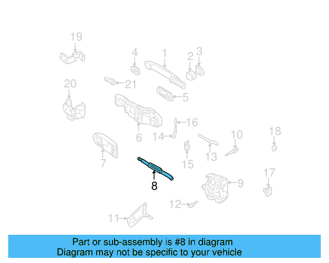 Lock Cable 1J4-839-060-C - View 7