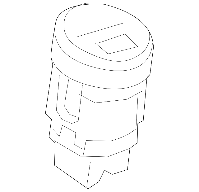 Start Button 3G1-959-839-WZU - View 3