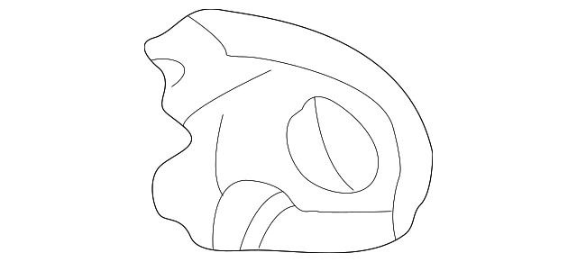 Cylinder & Keys Cap (Unpainted) 3b0837879agru - View 5