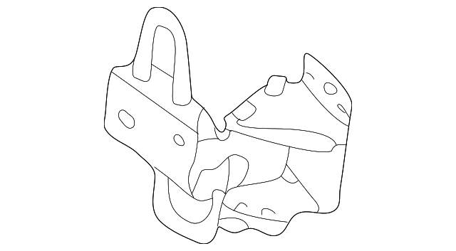 Lower Hinge 4B0-831-412-B - View 8