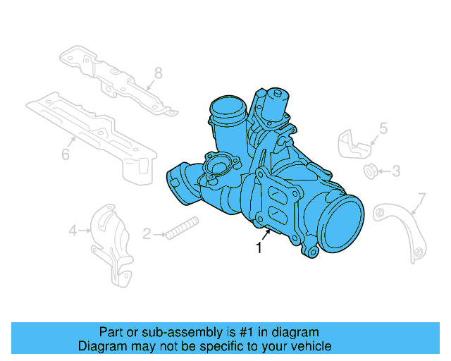 Exhaust Manifold 06K-145-721-P - View 10