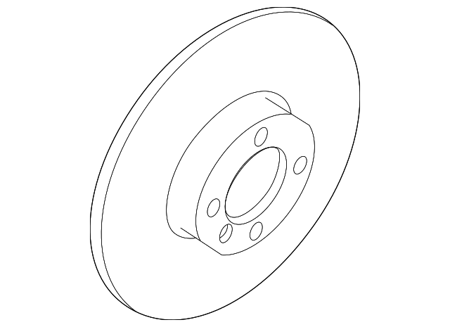 Disc Brake Rotor 1J0-615-301-P - View 3