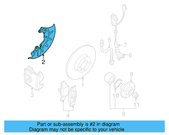 Splash Shield 1J0-615-311-A